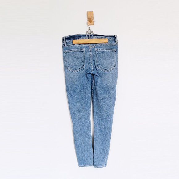 Frame Denim - Le Skinny de Jeanne Crop in Hightail Wash - Size 26 - Picture 3 of 12
